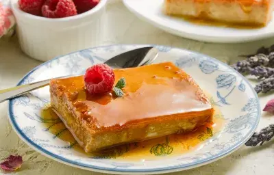 Flan Condensado de lúcuma