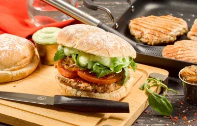 Hamburguesa de Pavo Hamburguesa de Pavo