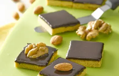 Cajitas altezas con chocolate