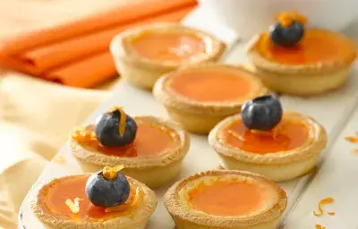 Mini kuchen de yoghurt a la naranja Mini kuchen de yoghurt a la naranja