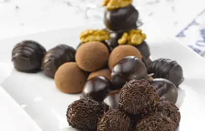 Truffas de Chocolate Truffas de Chocolate