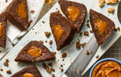 Turrón de Chocolate y Centro de Manjar