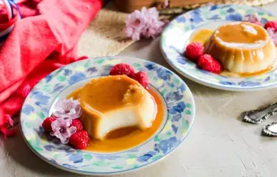 Leche asada vegana Leche asada vegana