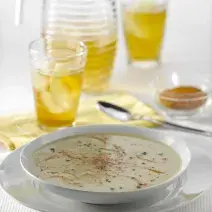 Sopa “Crema de Carne con Sémola y Cebolla“