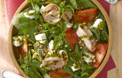 Ensalada de Brotes a la Italiana Ensalada de Brotes a la Italiana