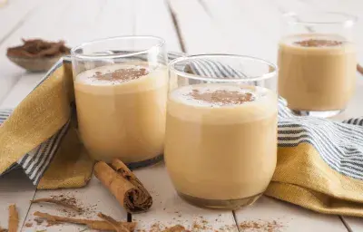 Batido fresco de manjar sin azúcaar Batido fresco de manjar sin azúcaar