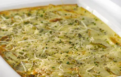 Gratín de Papas al Ciboulette Gratín de Papas al Ciboulette