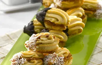 Galletas Garritas con Manjar Galletas Garritas con Manjar