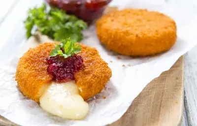 Queso camembert frito Queso camembert frito