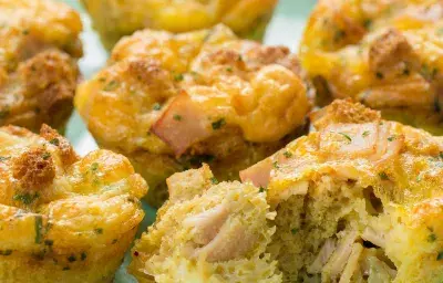 Muffins de Pan Napolitanos Muffins de Pan Napolitanos