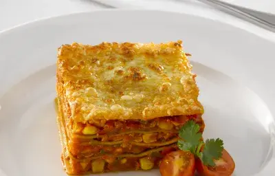 Lasaña Atomatada con Verduras Lasaña Atomatada con Verduras