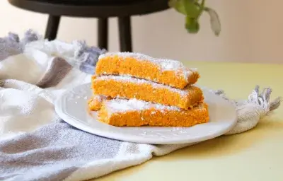 Barritas de zanahoria sin horno Barritas de zanahoria sin horno