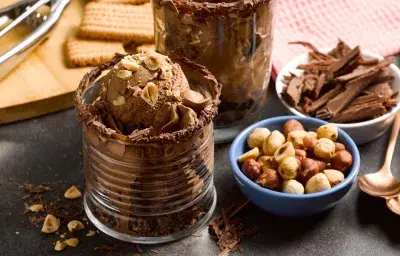 Postre helado Doble Chocolate Postre helado Doble Chocolate