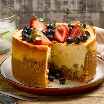 Cheesecake de Manzana