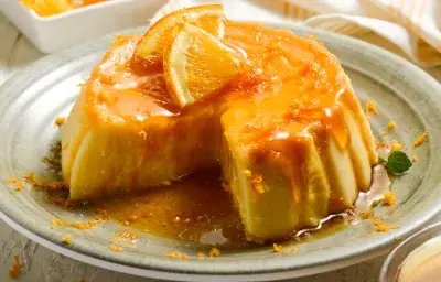 Cremoso de Naranja y Caramelo Cremoso de Naranja y Caramelo