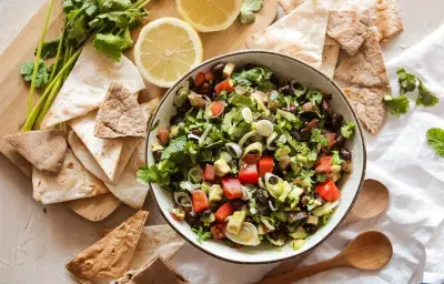 Guacamole de porotos negros