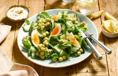 Ensalada de garbanzos Ensalada de garbanzos