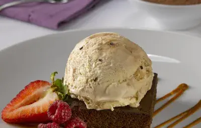 Brownie Rápido con Helado