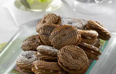 Galletas Aros de Chocolate Galletas Aros de Chocolate
