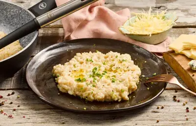 Risotto al 4 quesos Risotto al 4 quesos