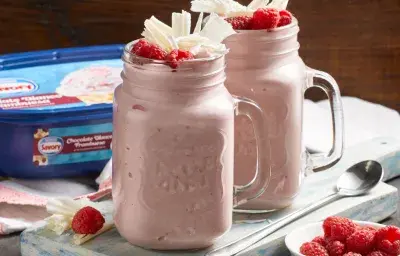 Smoothie Ice de Chocolate Blanco y Frambuesa Smoothie Ice de Chocolate Blanco y Frambuesa