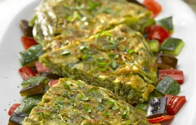 Tortilla de Porotos Verdes Tortilla de Porotos Verdes