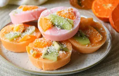 Bocados de Yoghurt Chamyto® y fruta Bocados de Yoghurt Chamyto® y fruta