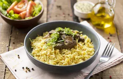 Arroz con fideos