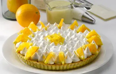 Pie Cremoso de Naranja