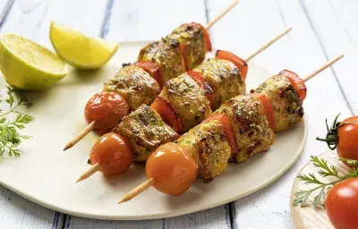 Pinchos de pollo