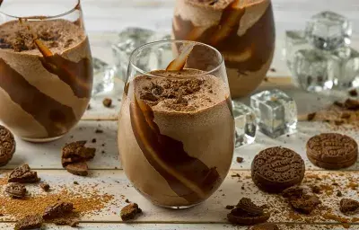 Frapuccino de tritón chocolate Frapuccino de tritón chocolate