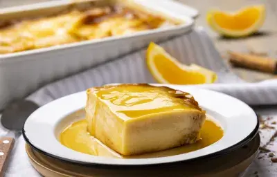 Flan de vainilla Flan de vainilla