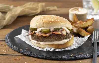 Hamburguesa de vacuno Hamburguesa de vacuno