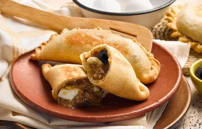 Empanadas fritas de pino Empanadas fritas de pino