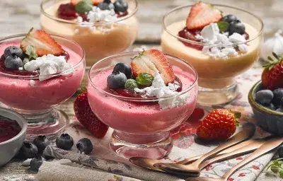bavarois receta