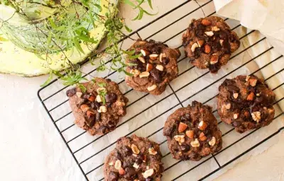 Galletones de avena y chocolate Nesquik sin azúcar