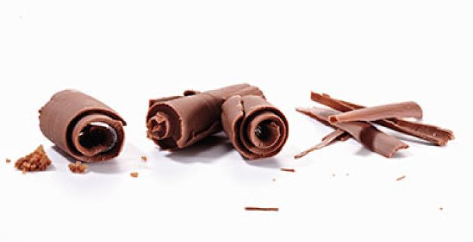 Virutas de chocolate para usar en las recetas. Virutas de chocolate para usar en las recetas.