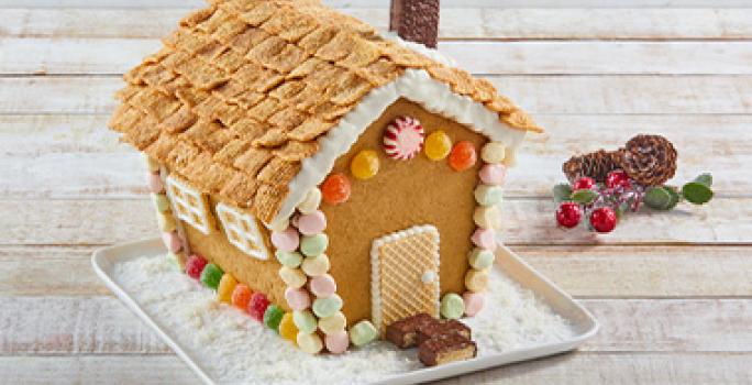 Armar y decorar casita de jengibre para navidad Armar y decorar casita de jengibre para navidad