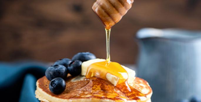 Receta dulce de pancakes con miel Receta dulce de pancakes con miel