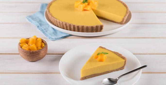 Una receta con mango enfocada en postres es un buen pie. Pie de mango, una receta deliciosa para preparar como postre.