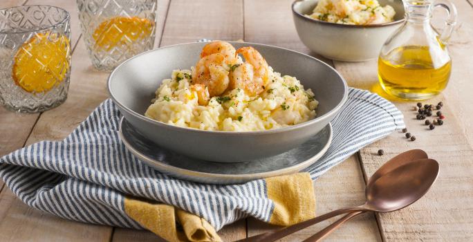 Risotto de Camarones