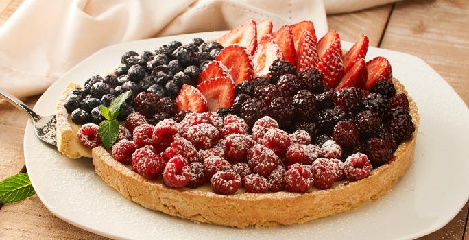 Tarta de Fruta sin Gluten