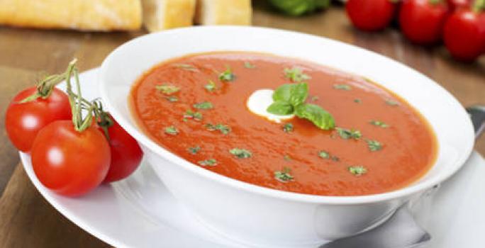 Sopa de tomate y albahaca Boost