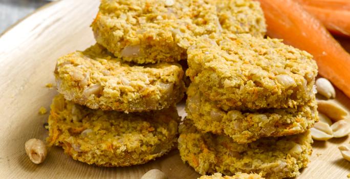 GALLETAS DE ZANAHORIA Y CURCUMA