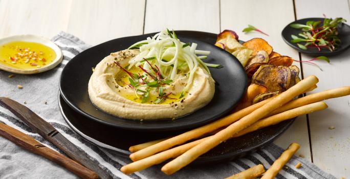 Hummus de garbanzos