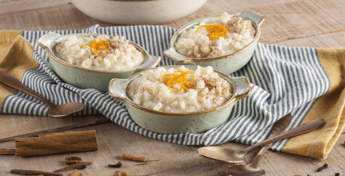 Arroz con leche condensada