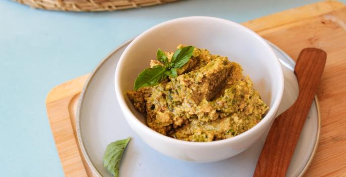 Tapenade de aceitunas verdes