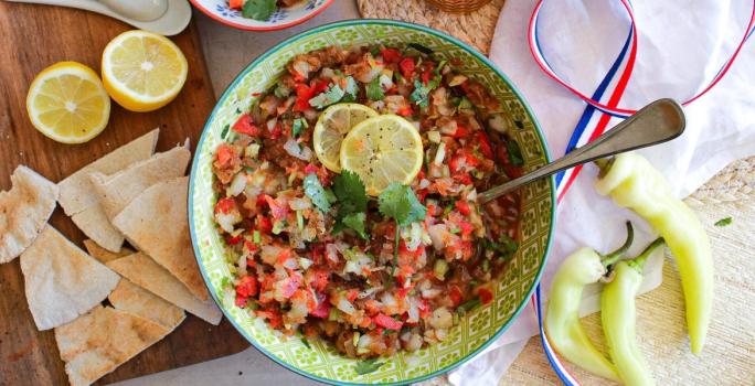 Ceviche de cochayuyo