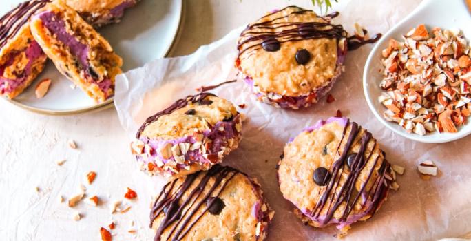 Sandwich de helado de yoghurt Goodnes ® Skyr