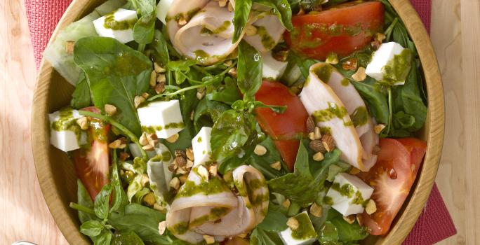 Ensalada de Brotes a la Italiana